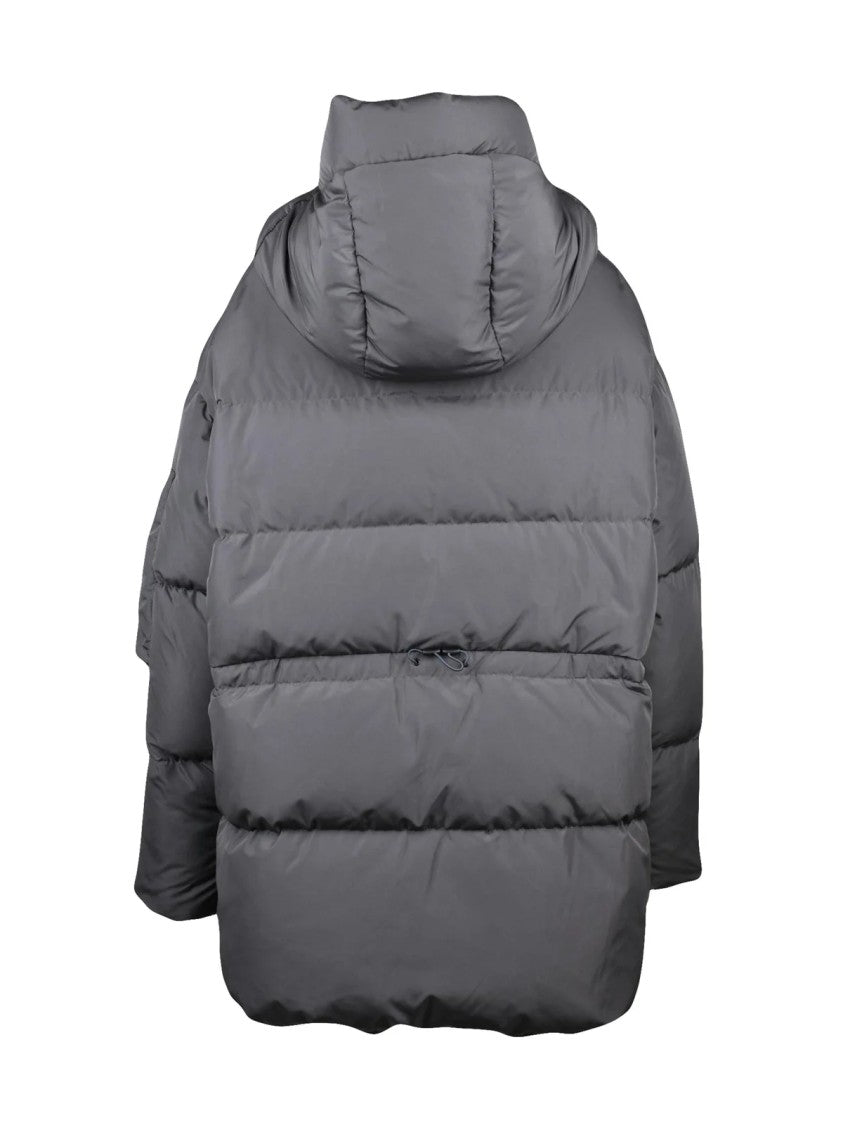 Bacon Grey Polyester Cloud 78 Down Jacket