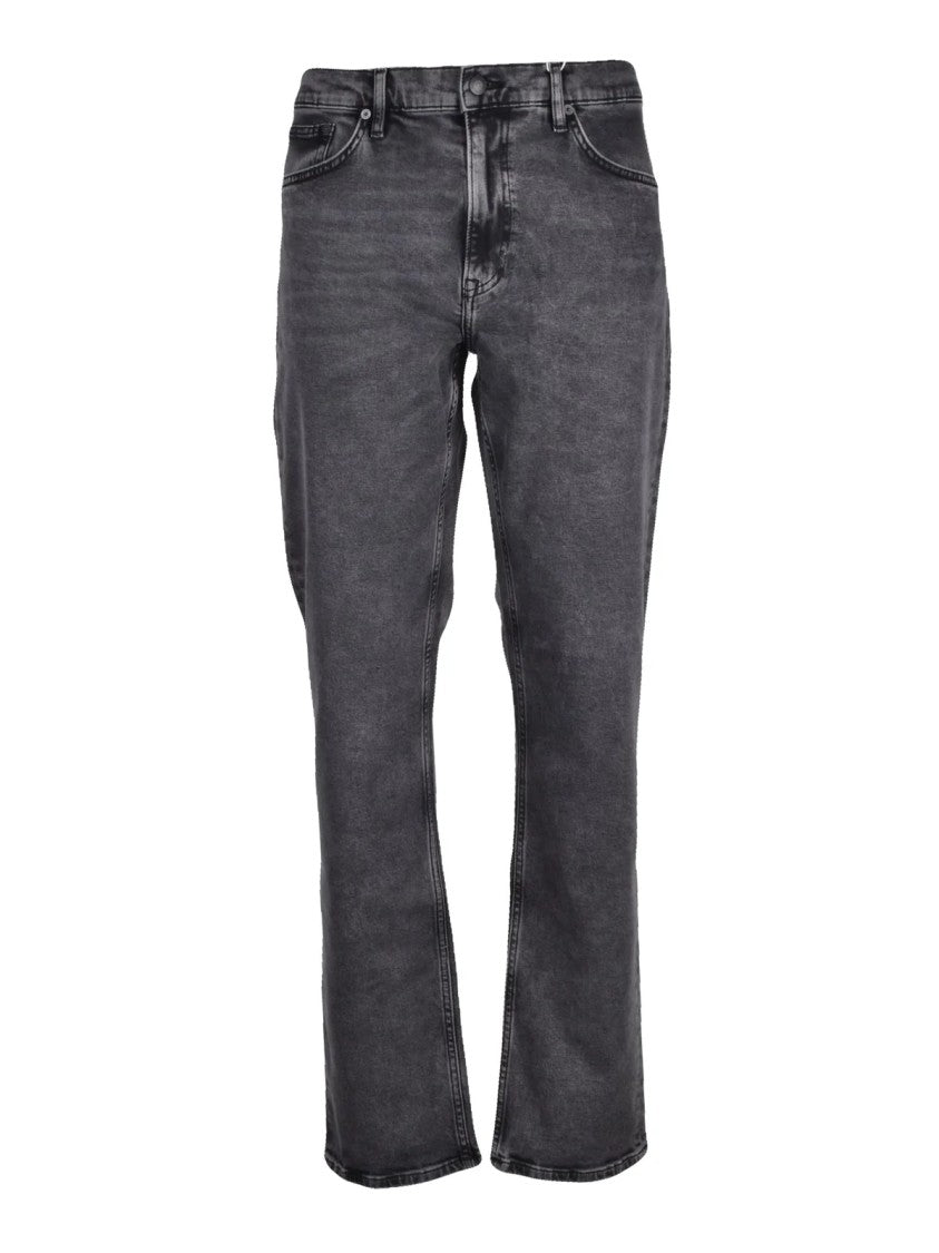 Gant Grey Regular Fit Denim Stretch Jeans