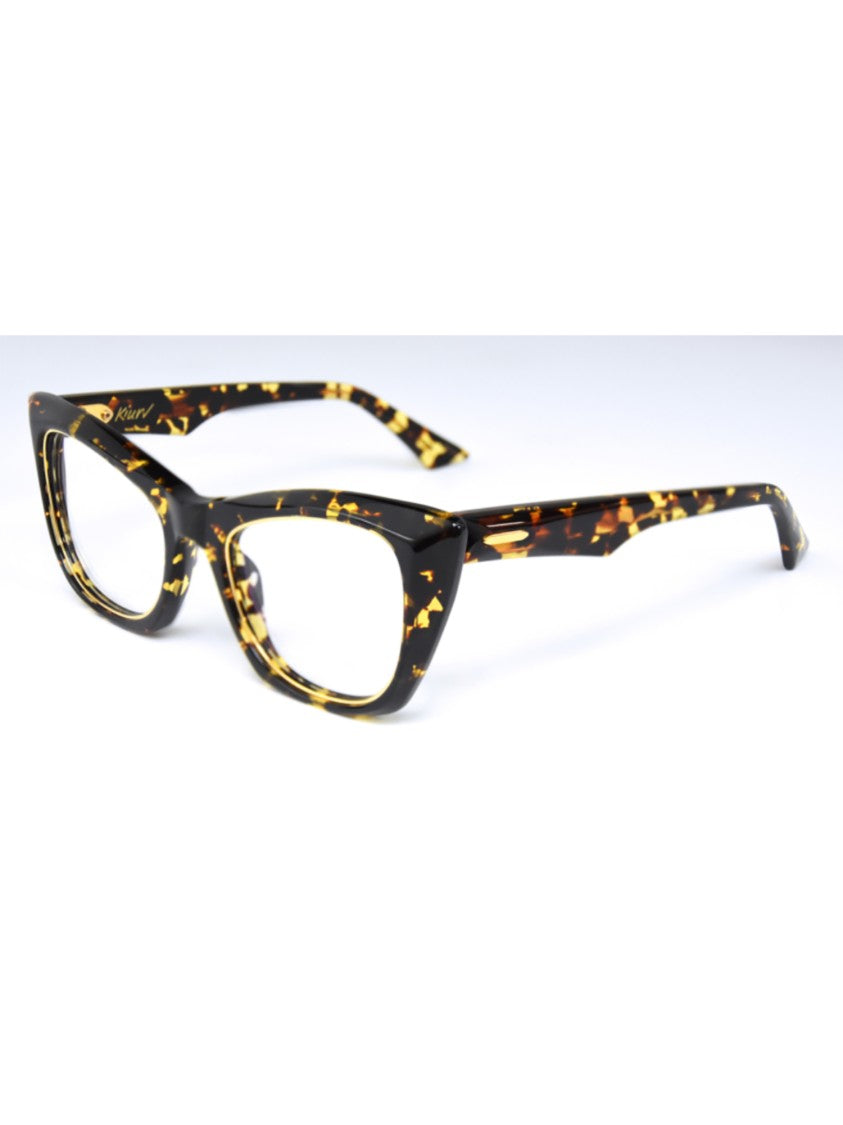 Kiurv Cat-Eye Florence Optical Frames With Tortoiseshell Pattern