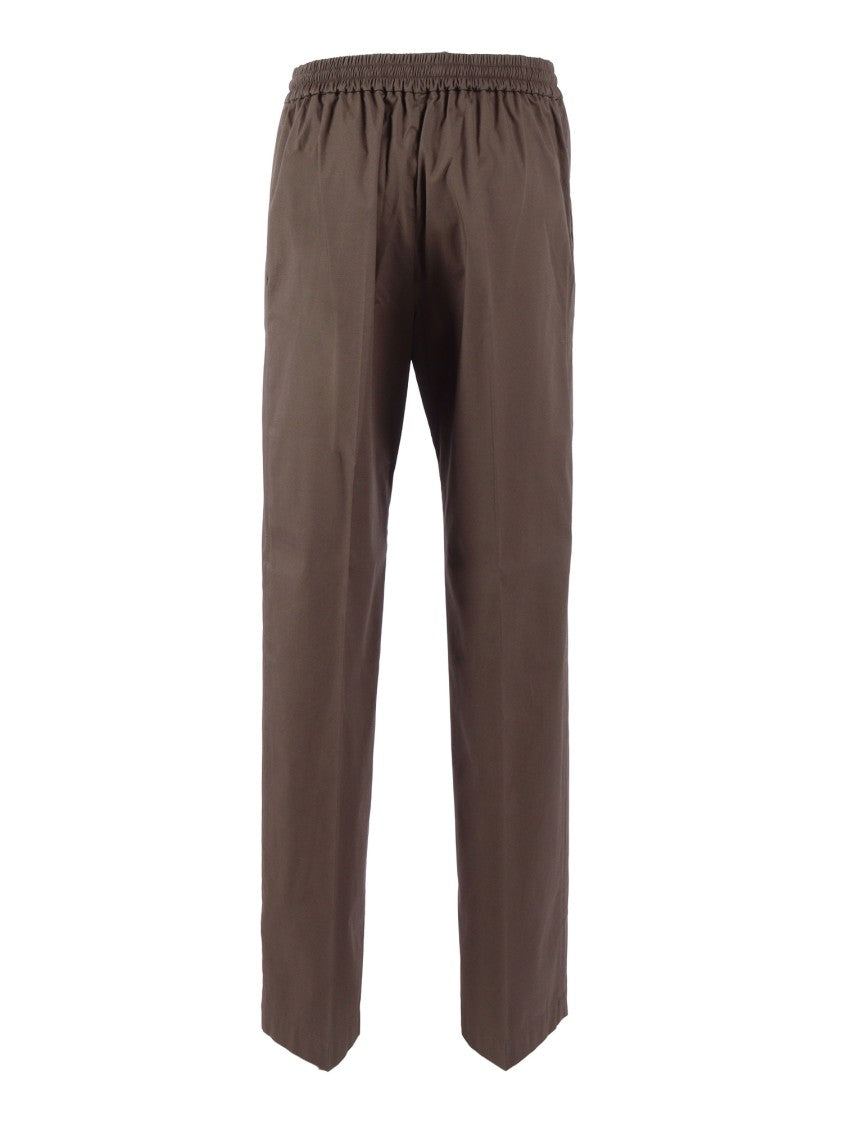 Fay Easy Pant Drawstring Straight-Leg Pants