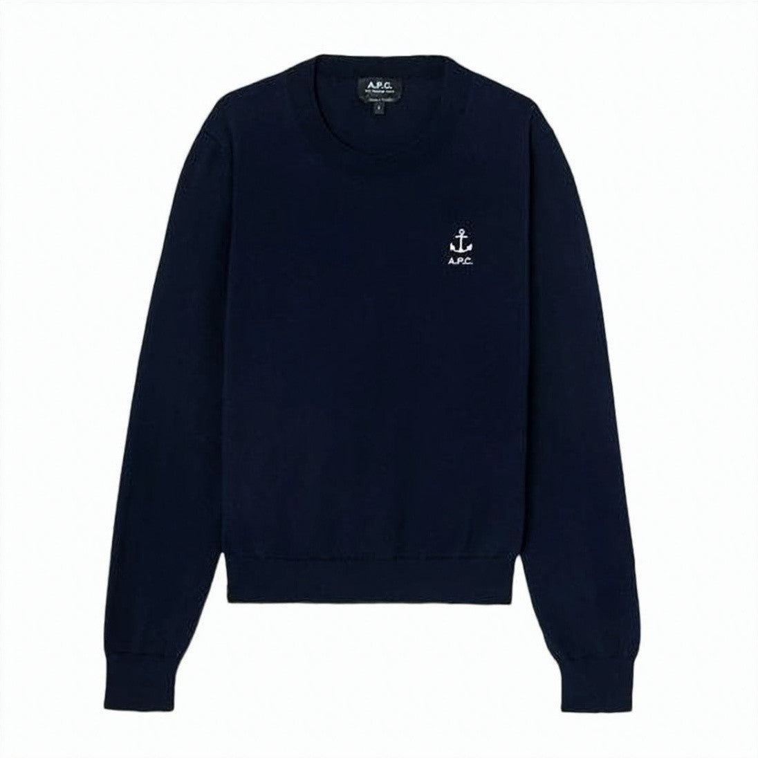 A.P.C. Blue Crewneck Sweater