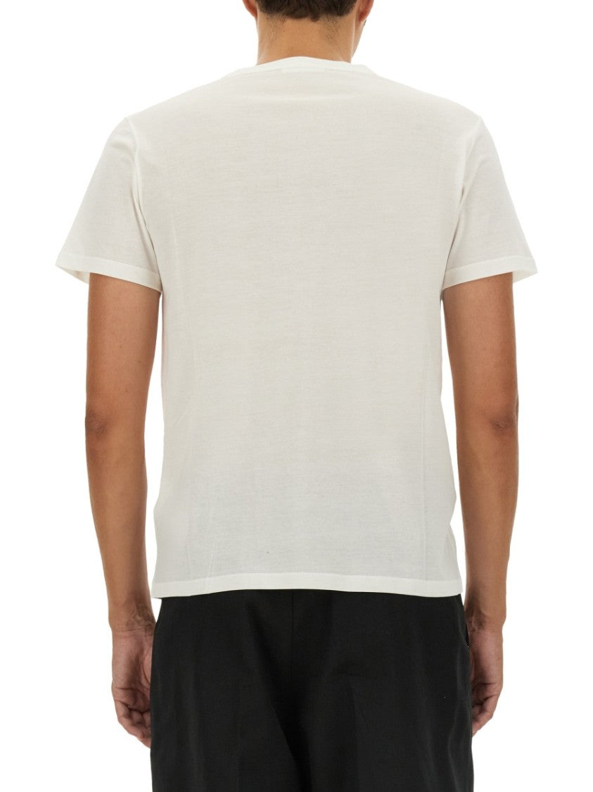 Jil Sander Classic White Cotton T-Shirt