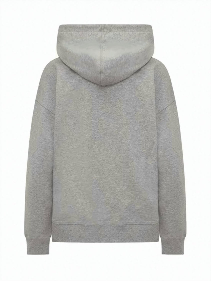 Ganni Graphic Front Hoodie With Relaxed Fit
