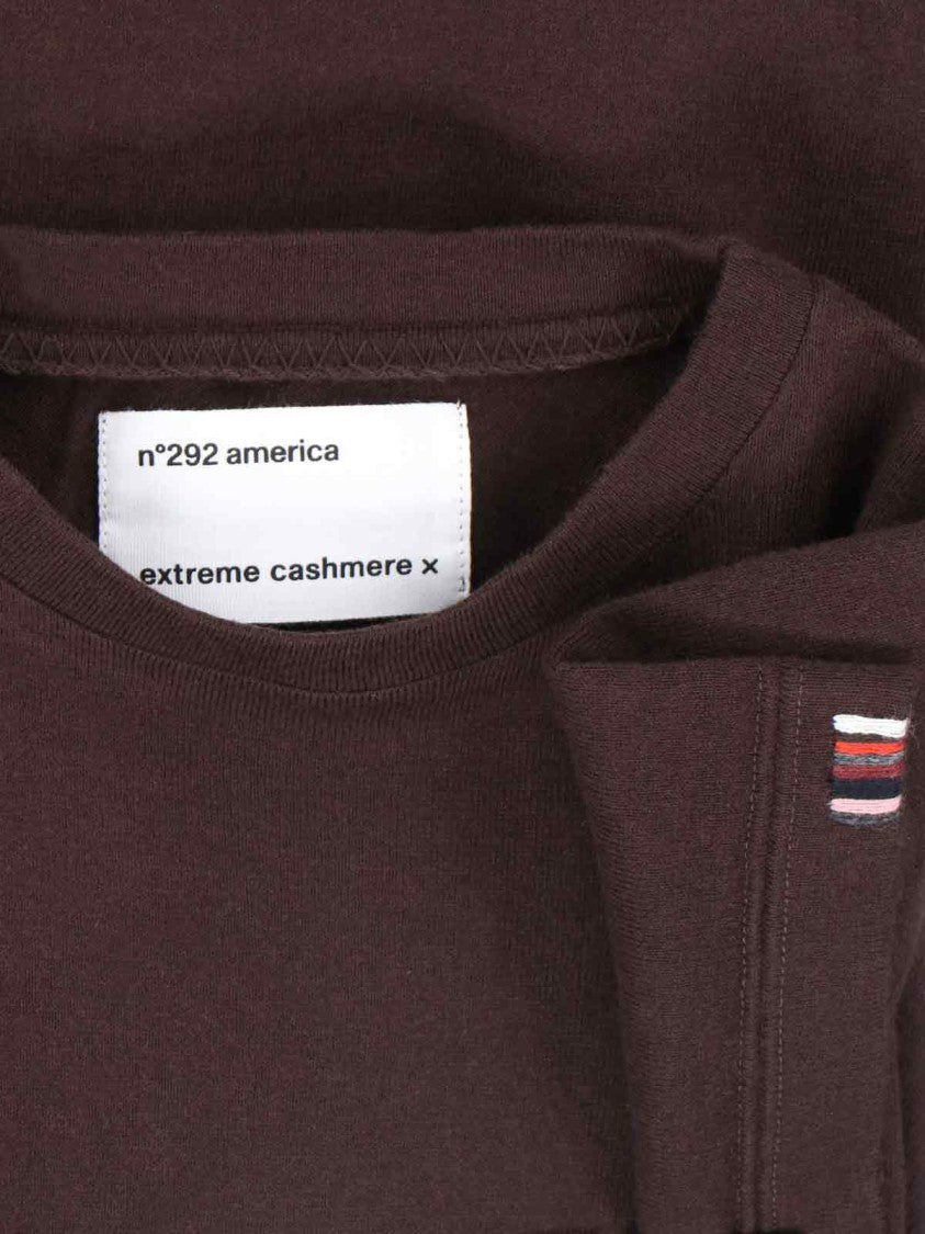 Extreme Cashmere N°292 America T-Shirt – Brown