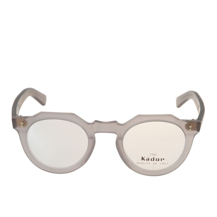 Kador Epiko Translucent Smoky Grey Round Frame Eyeglasses