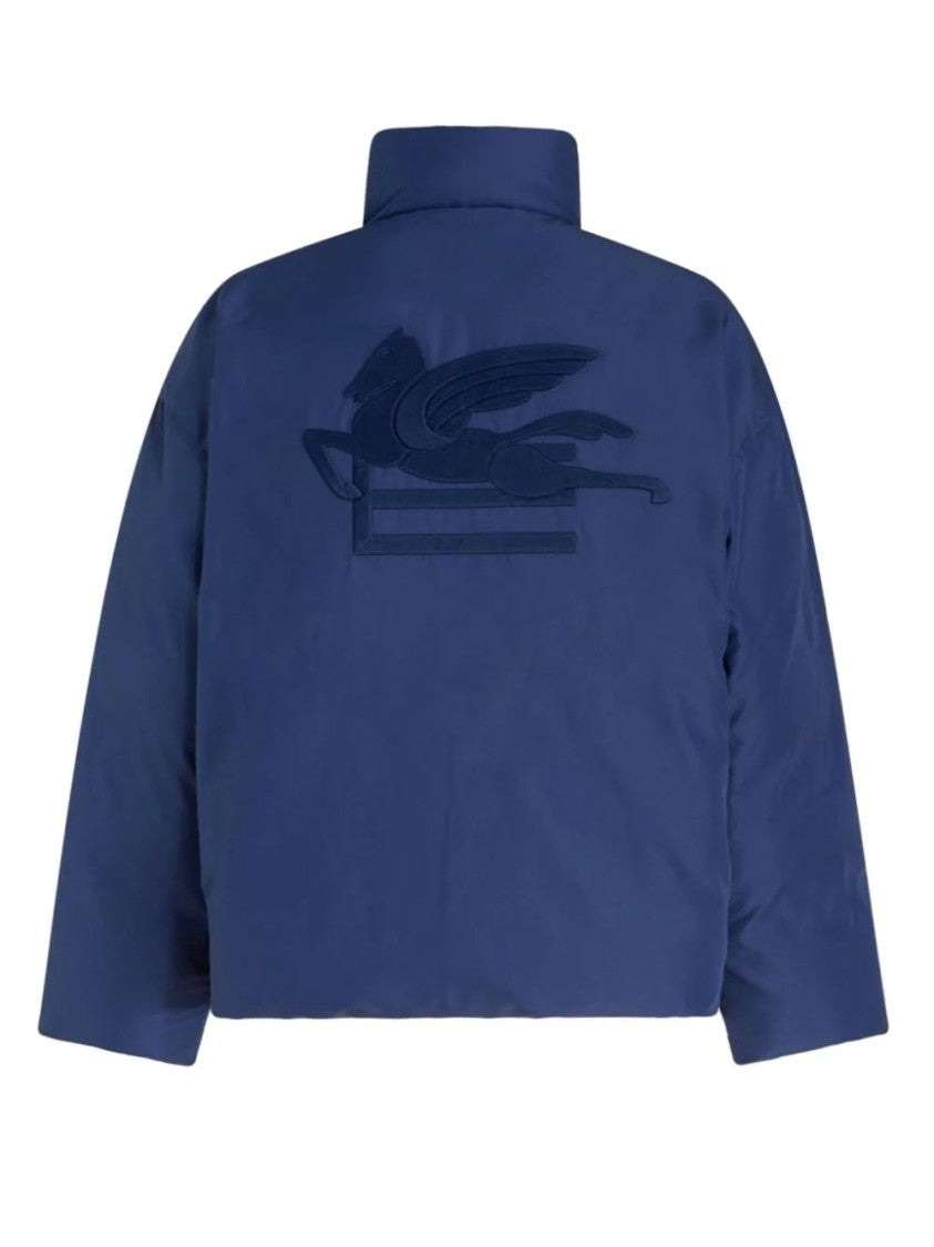 Etro Quilted Jacket With High Collar