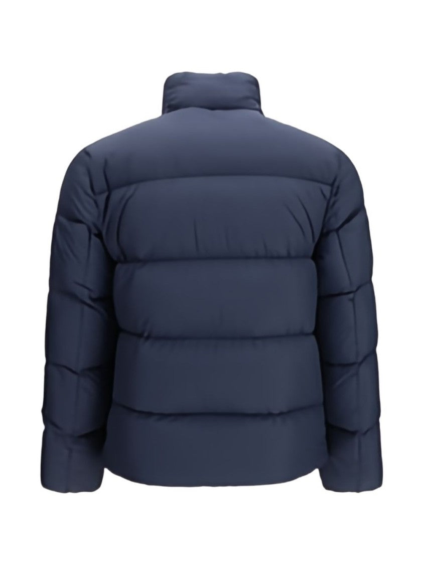 Woolrich Puffer Jacket With Horizontal Quilting And High Collar