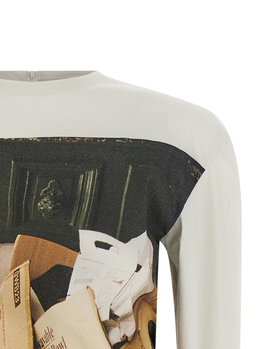 Issey Miyake 'Street View' Blouse