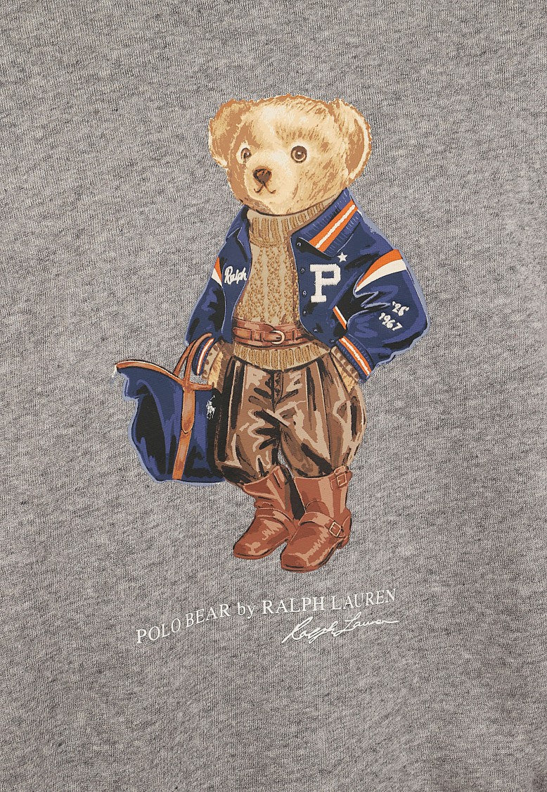 Polo Ralph Lauren Crewneck Sweatshirt With Iconic Polo Bear Print
