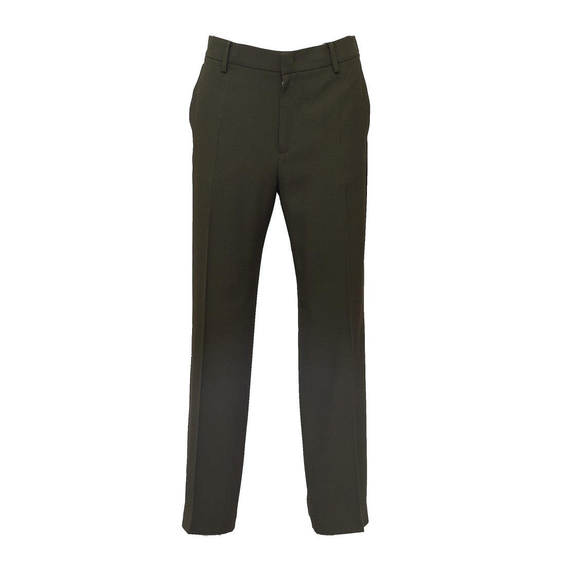 N°21 Straight-Leg Trousers With Mid-Rise Waistband And Concealed Pockets