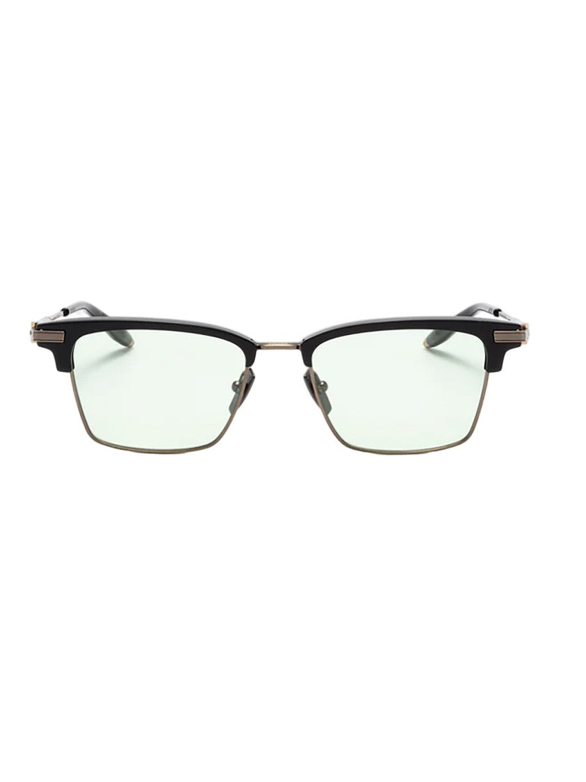 Akoni Black Optical Frames With Precise Temple Size