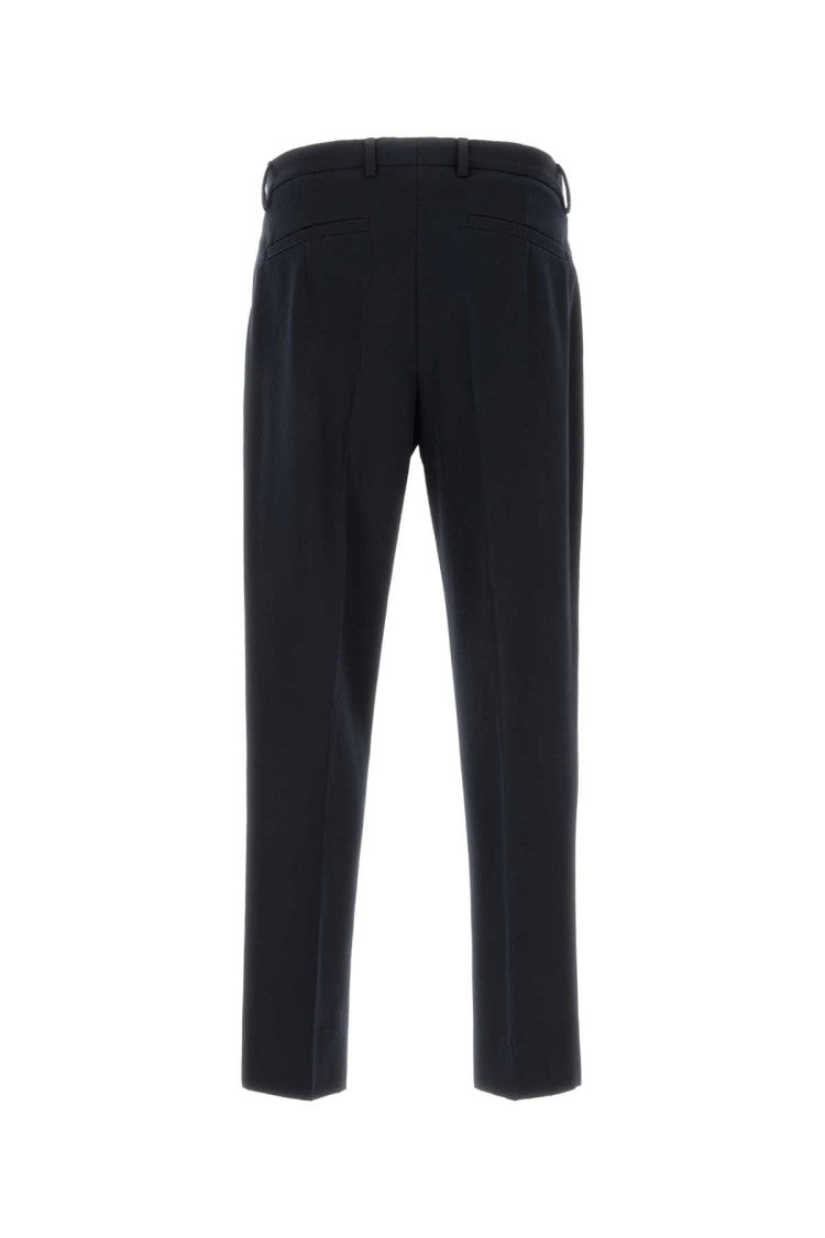 Zegna Midnight Blue Cotton Blend Pant