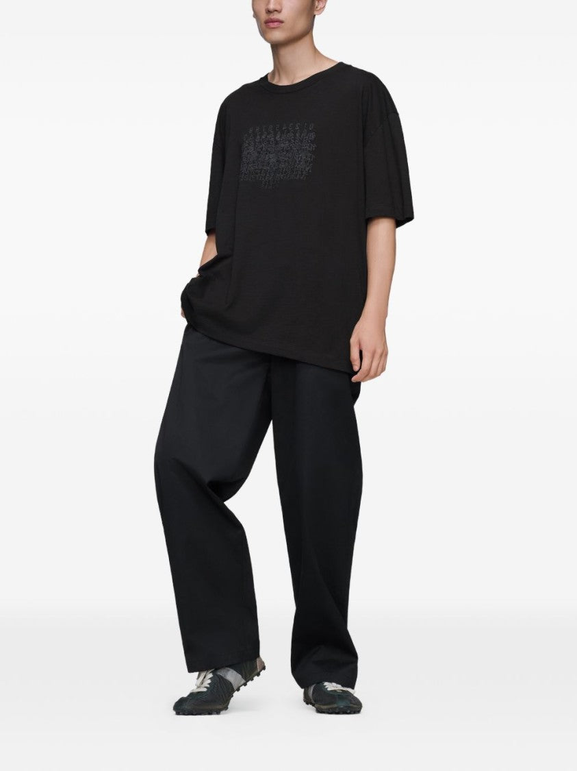 Maison Margiela Relaxed Fit Black T-Shirt
