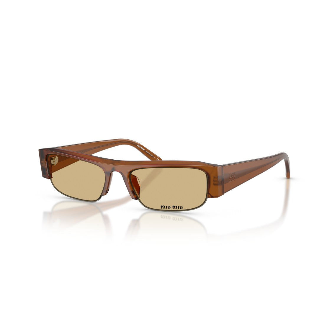 Miu Miu 0Mu B07s Translucent Acetate Sunglasses