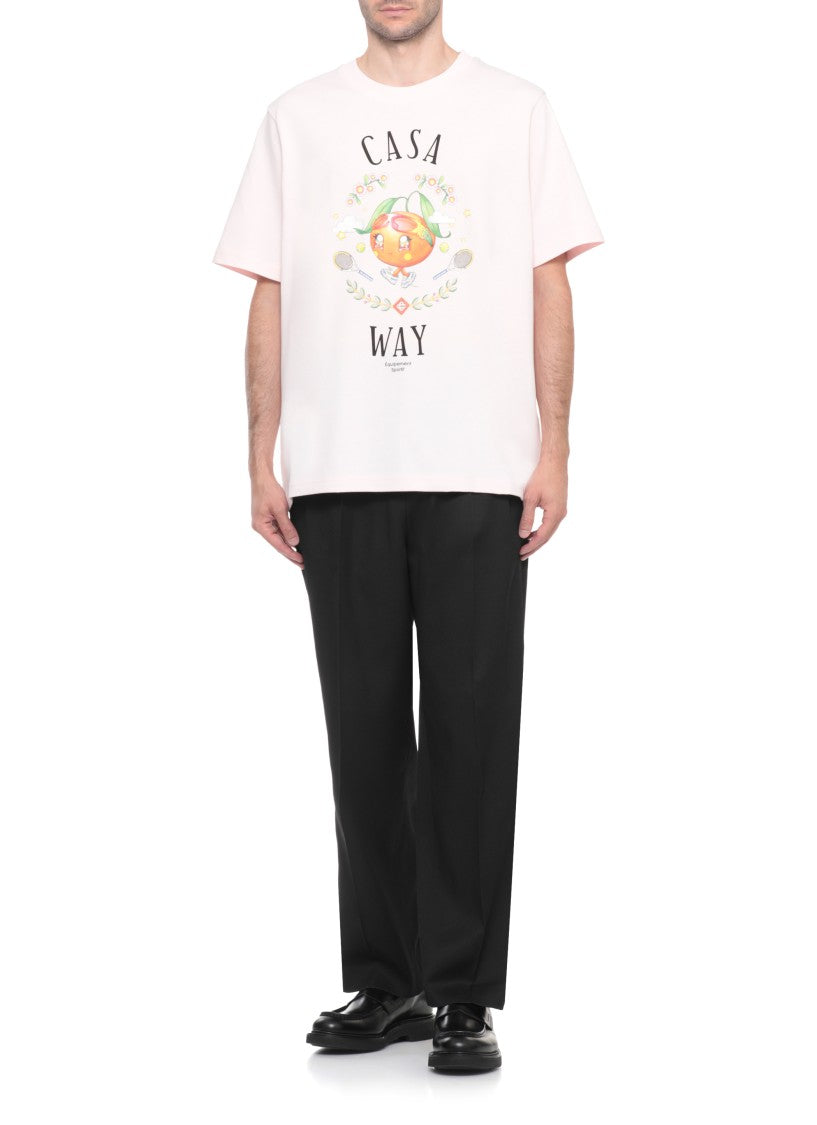 Casablanca Orange Mascot T-Shirt