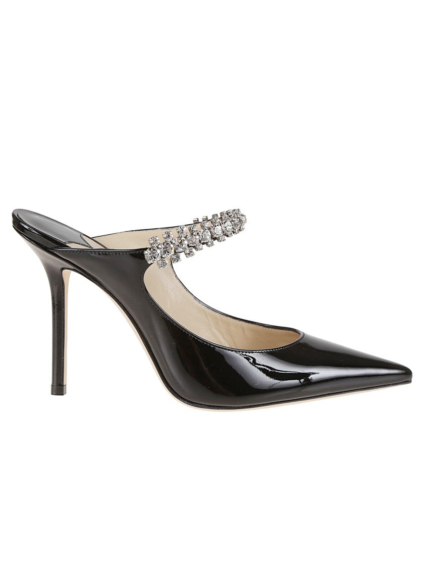 Jimmy Choo Bing Patent Leather Mules
