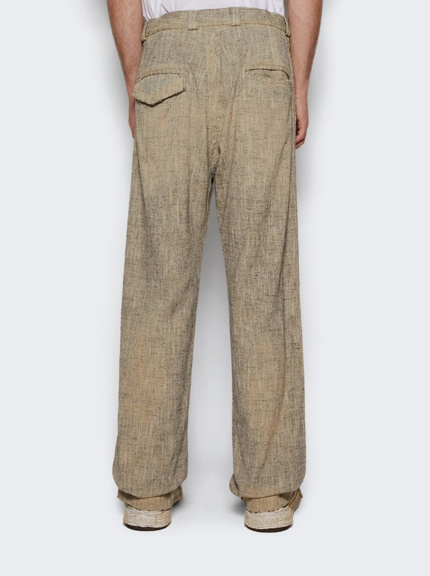 Maison Mihara Yasuhiro Amateur Sewn Slub Trousers