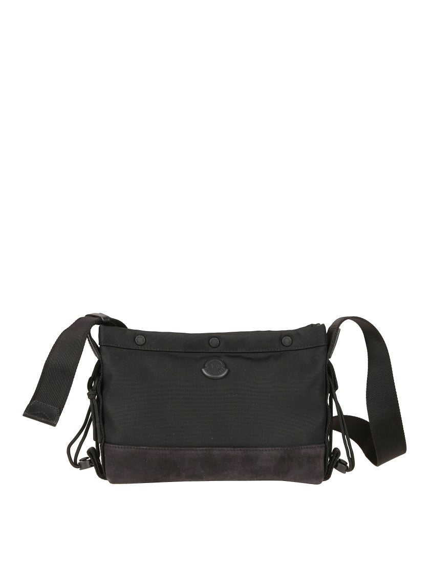 Moncler Structured Black Bag With Minimalist Design