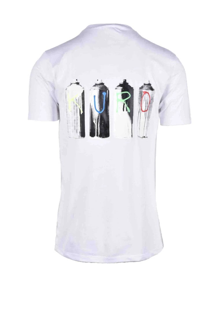 Takeshy Kurosawa White Graphic Cotton T-Shirt