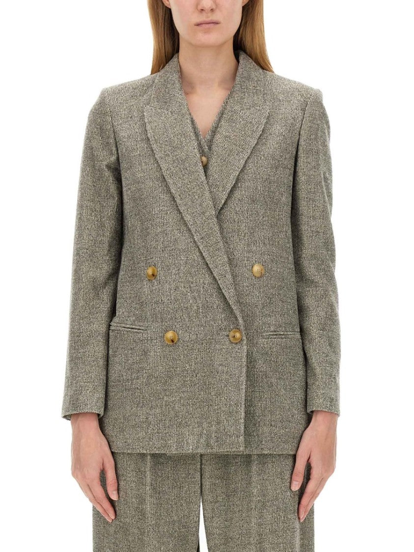 Alysi Double-Breasted Jacket