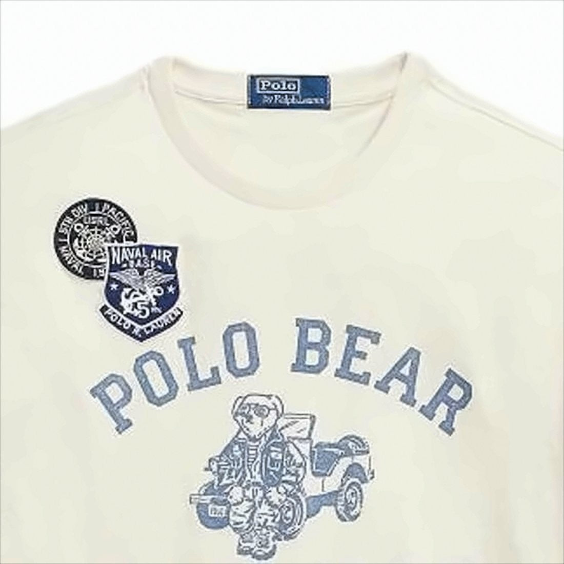 Polo Ralph Lauren Vintage-Inspired Printed T-Shirt With Classic Crew Neckline