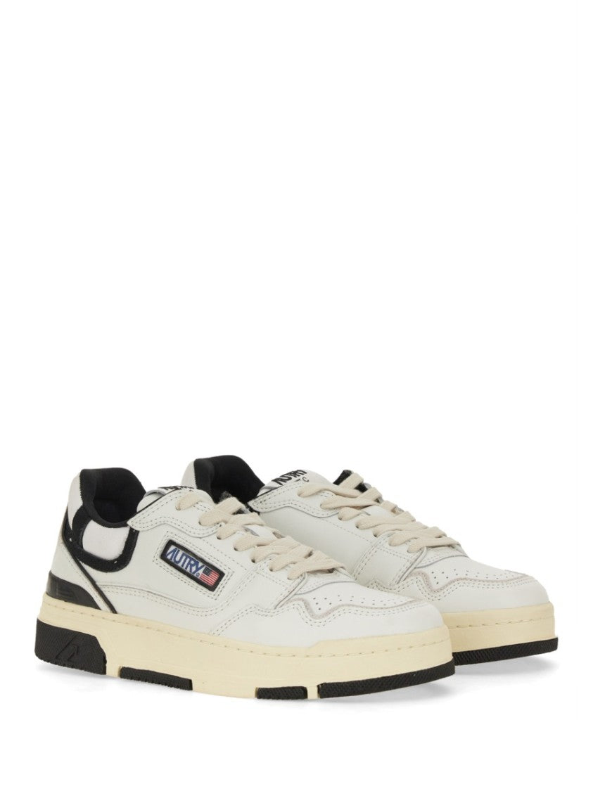 Autry Classic Low-Top Sneakers With Cow Leather And Suede Accents