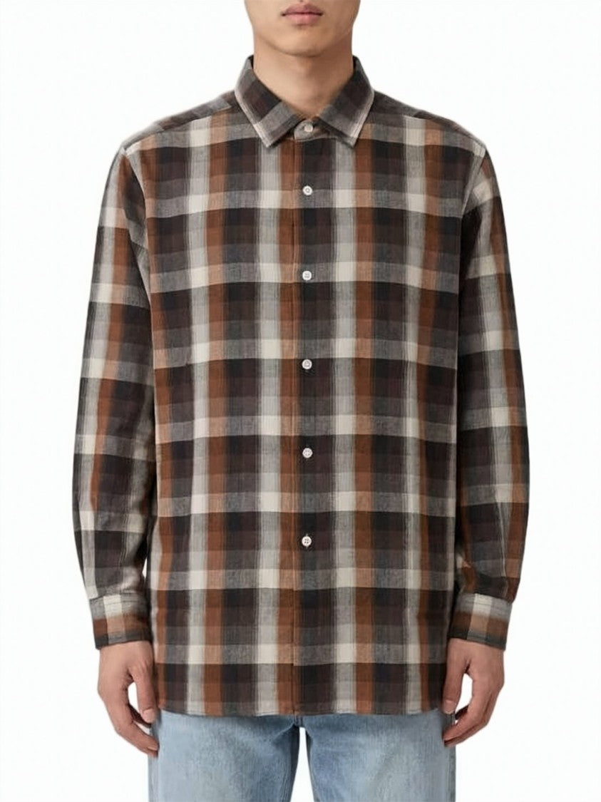 Nanamica Long-Sleeve Casual Shirt With Classic Collar