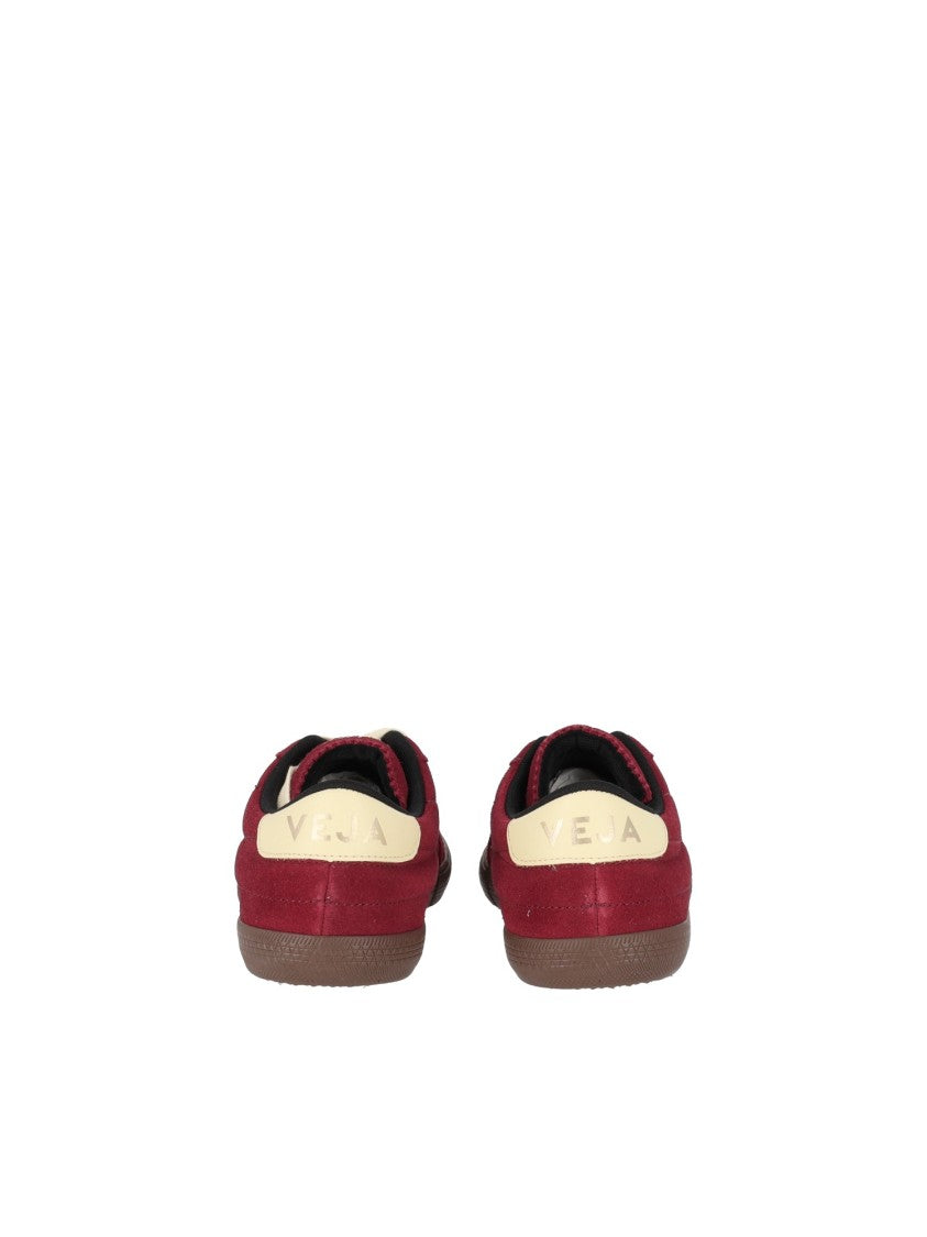 Veja Grenat Panenka Suede Low-Top Sneakers