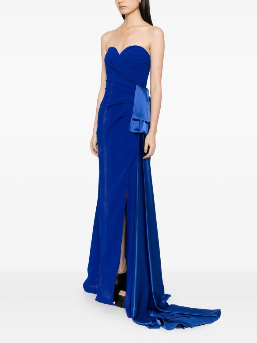 Saiid Kobeisy Strapless Long Dress