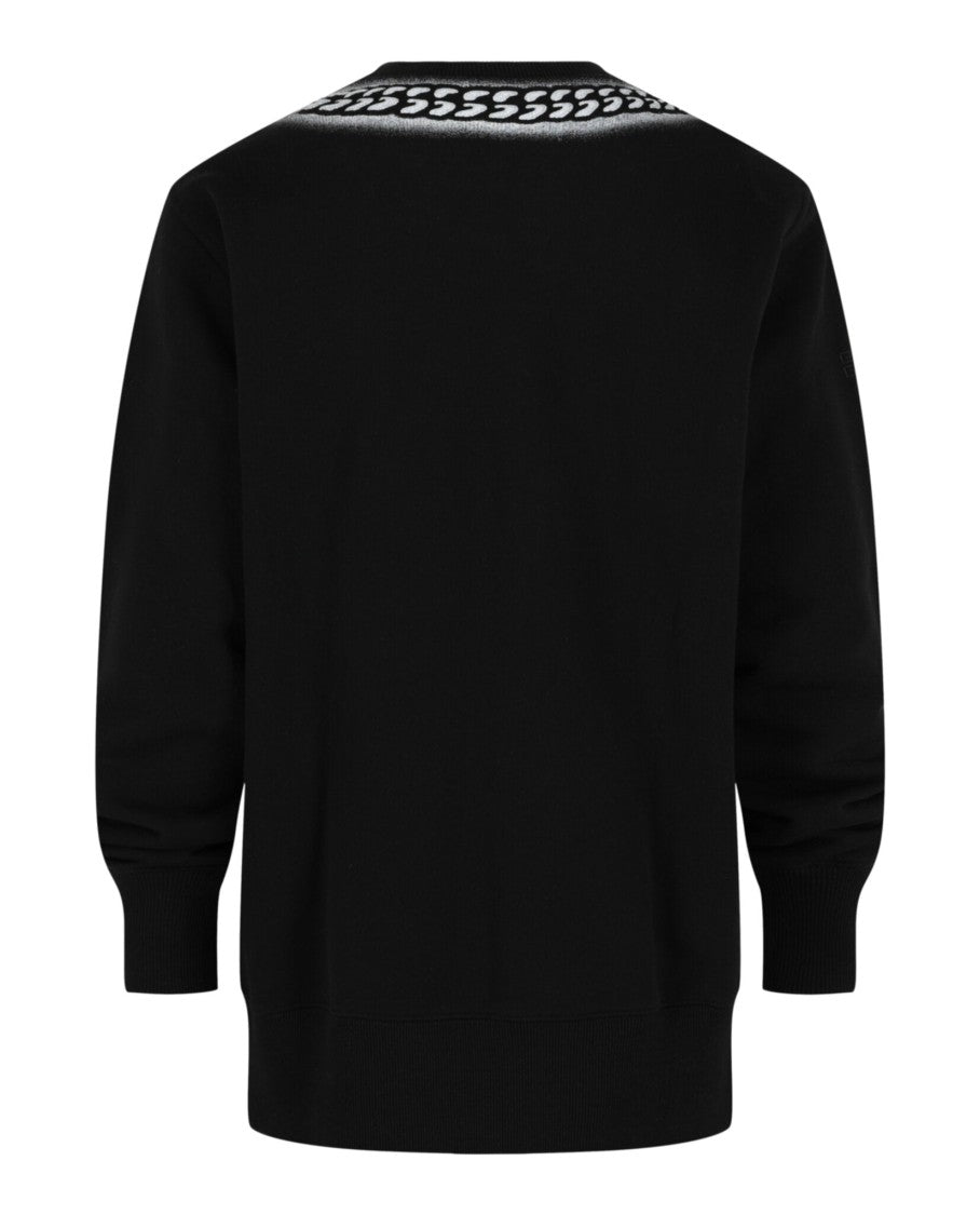 Givenchy Embossed Chain Graphic Sweatshirt