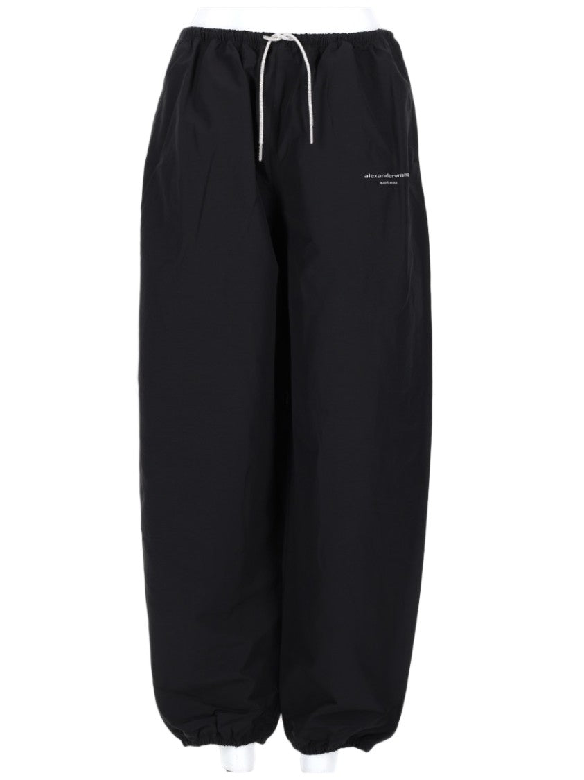 Alexander Wang Wide-Leg Track Pants With Subtle Logo Detail