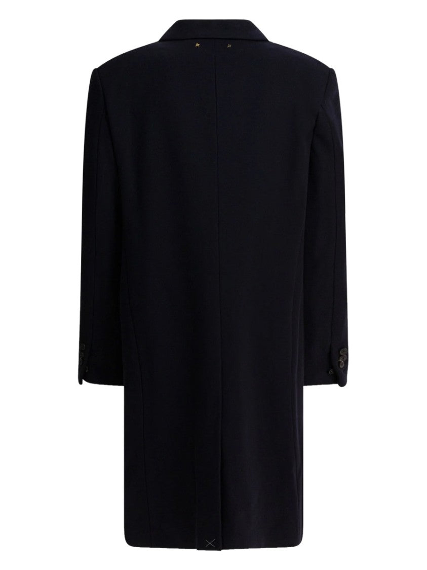 Golden Goose Virgin Wool-Blend Single-Breasted Tailored Coat