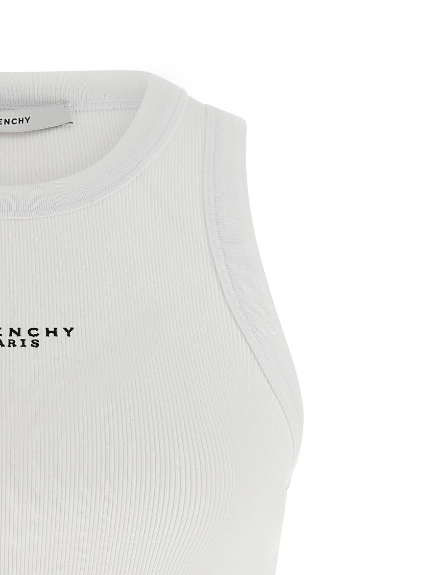 Givenchy ' Paris' Print Top