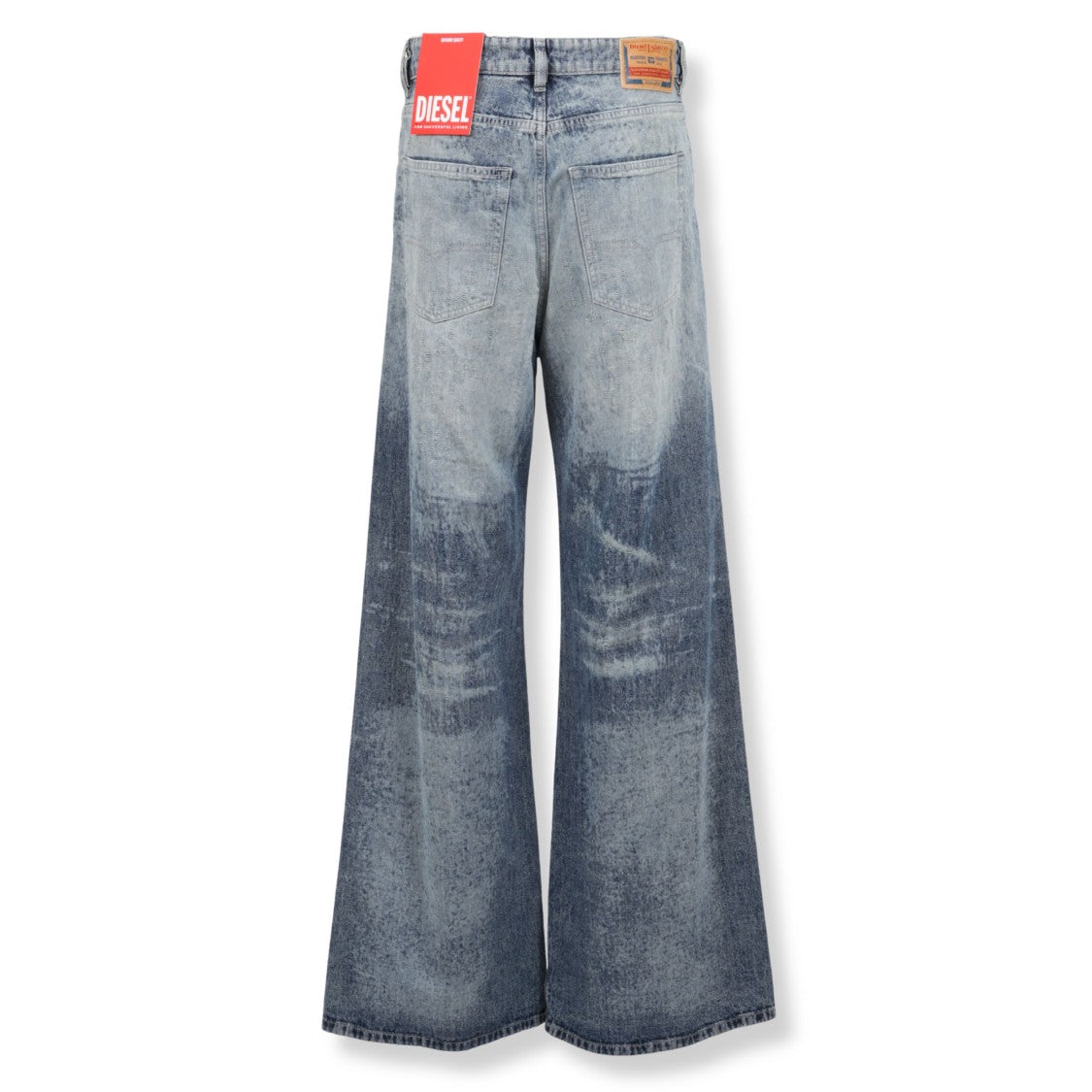 Diesel Tailored Cotton Pants With Classic Design