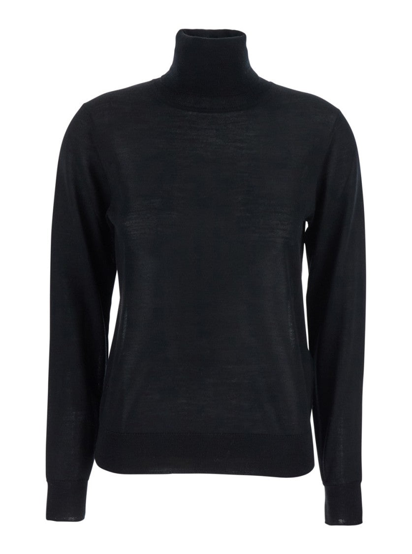 P.A.R.O.S.H. Fitted High Neck Sweater