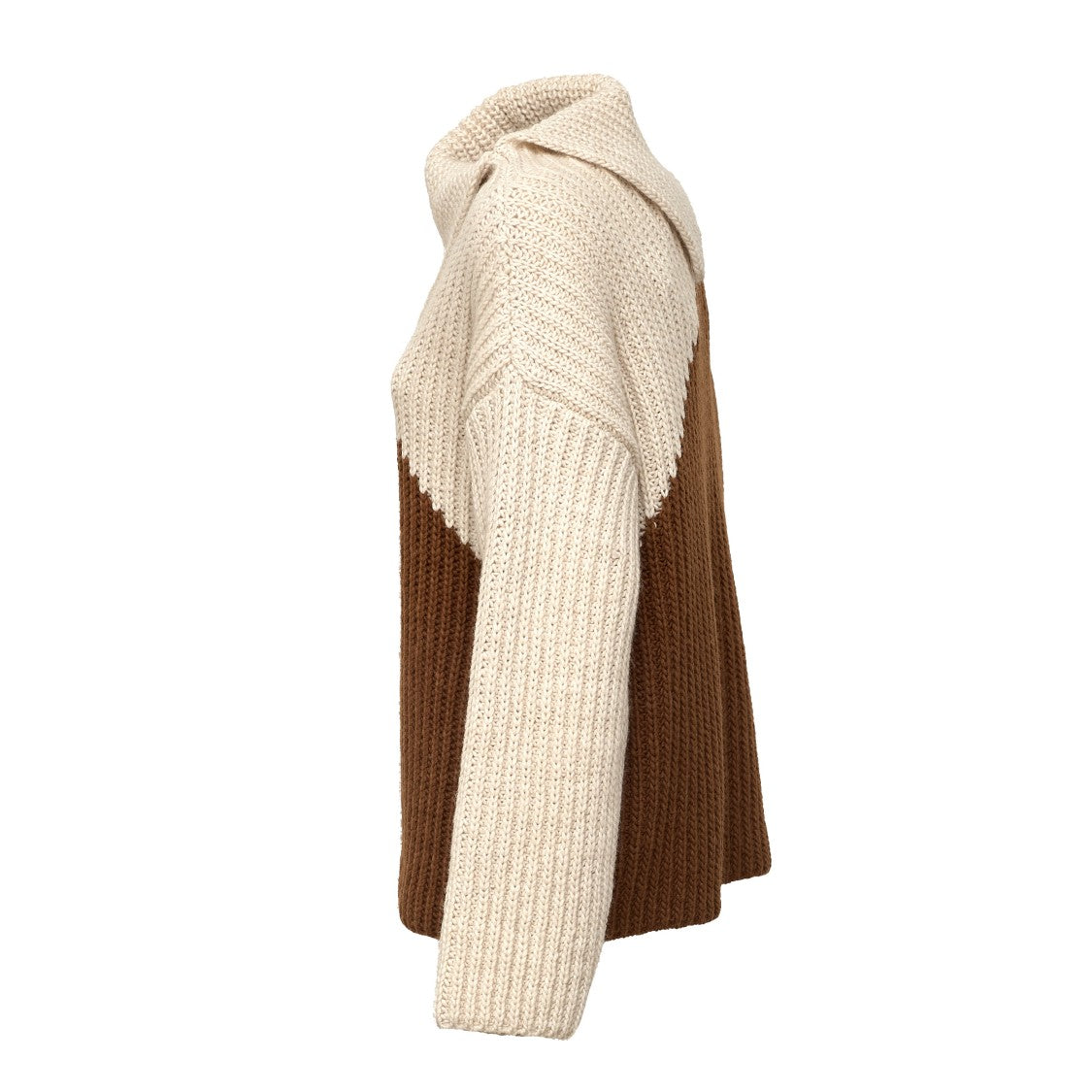 Essentiel Antwerp Kolorama Bicolor Knit Pullover
