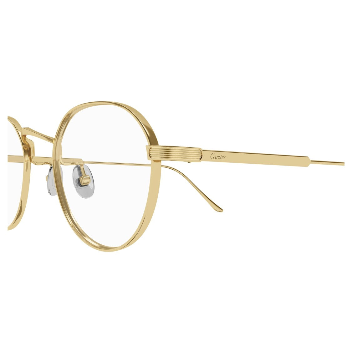 Cartier Ct0561oa Round Titanium Eyeglasses