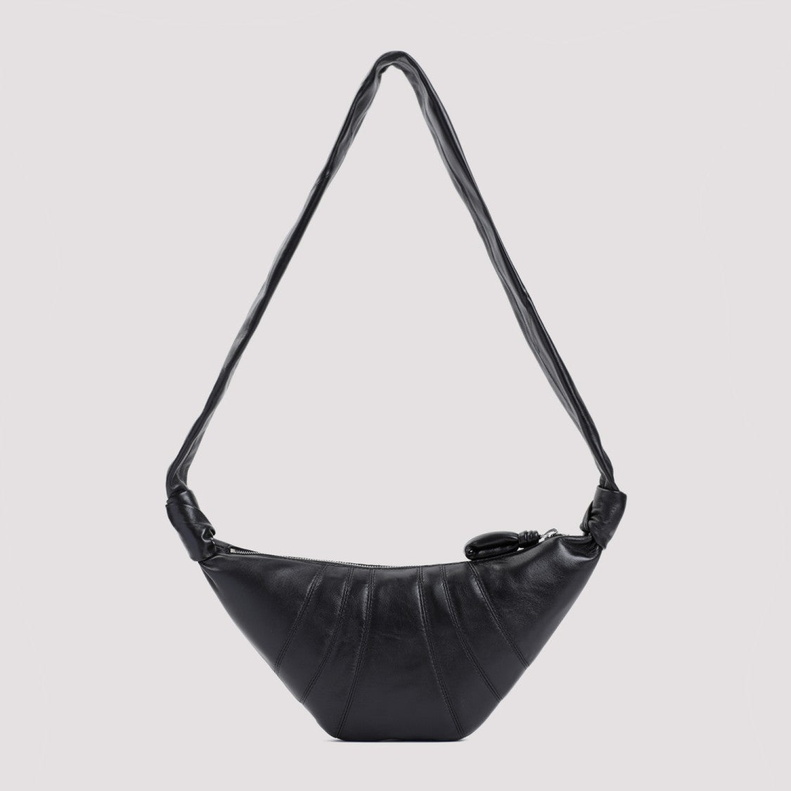 Lemaire Leather Croissant Zip Bag