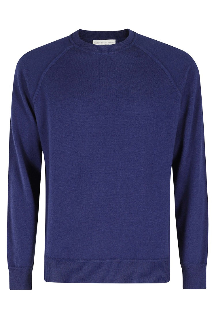 Filippo De Laurentiis Crew Neck Raglan Sweater