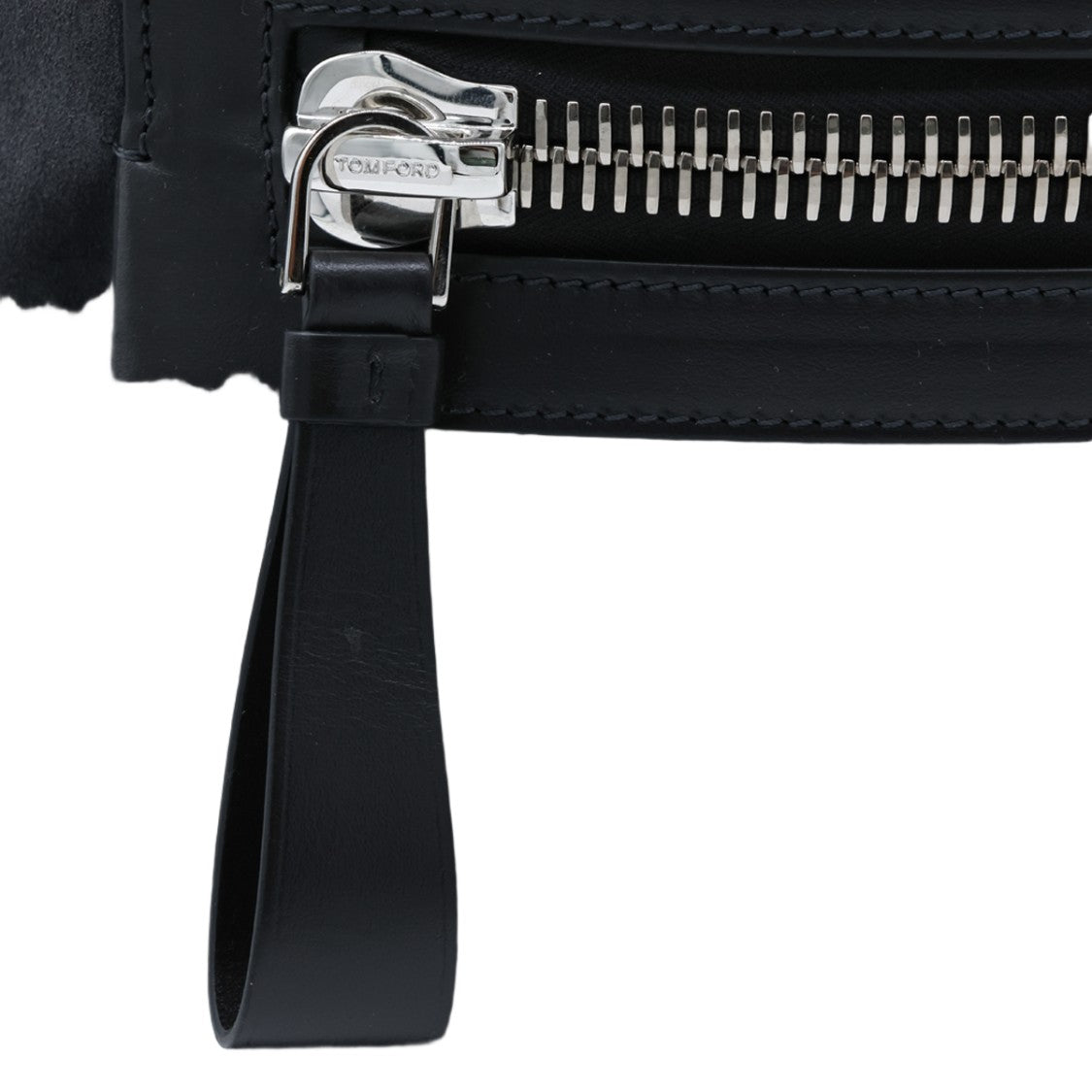 Tom Ford Smooth Suede Leather Accent Backpack