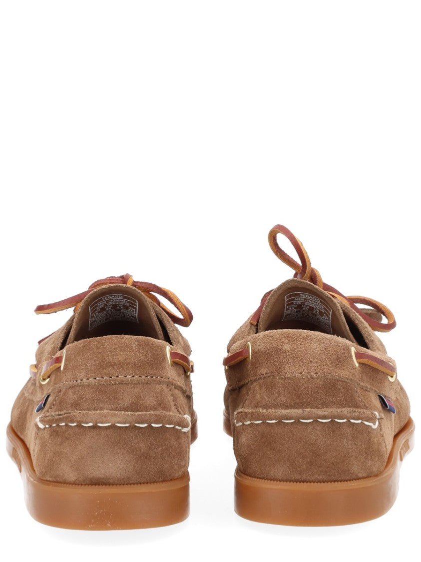 Sebago Portland Artisan Suede Refined Bow Loafers