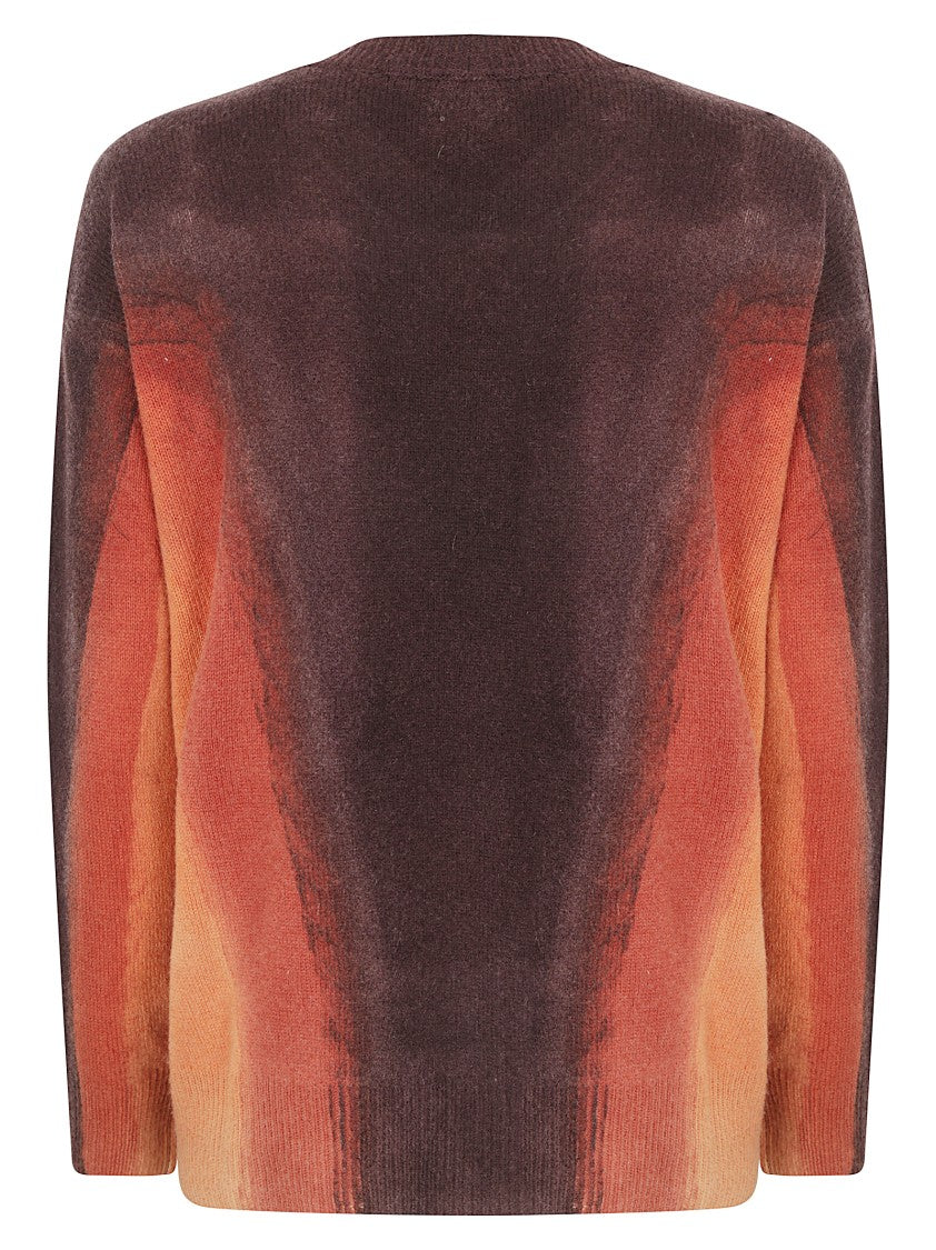 Hira Colorful Crew Neck Sweater