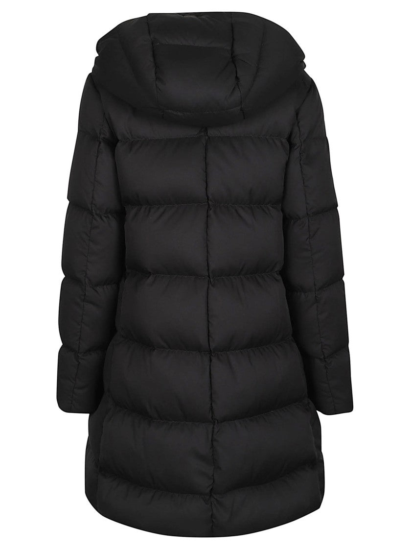 Herno A-Shape In Arendelle Faux Fur Polyester Down Jacket