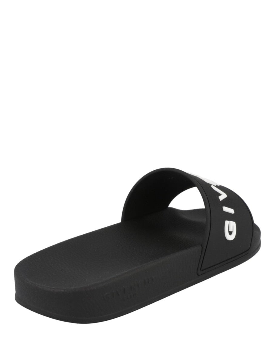 Givenchy Logo Signature Slides