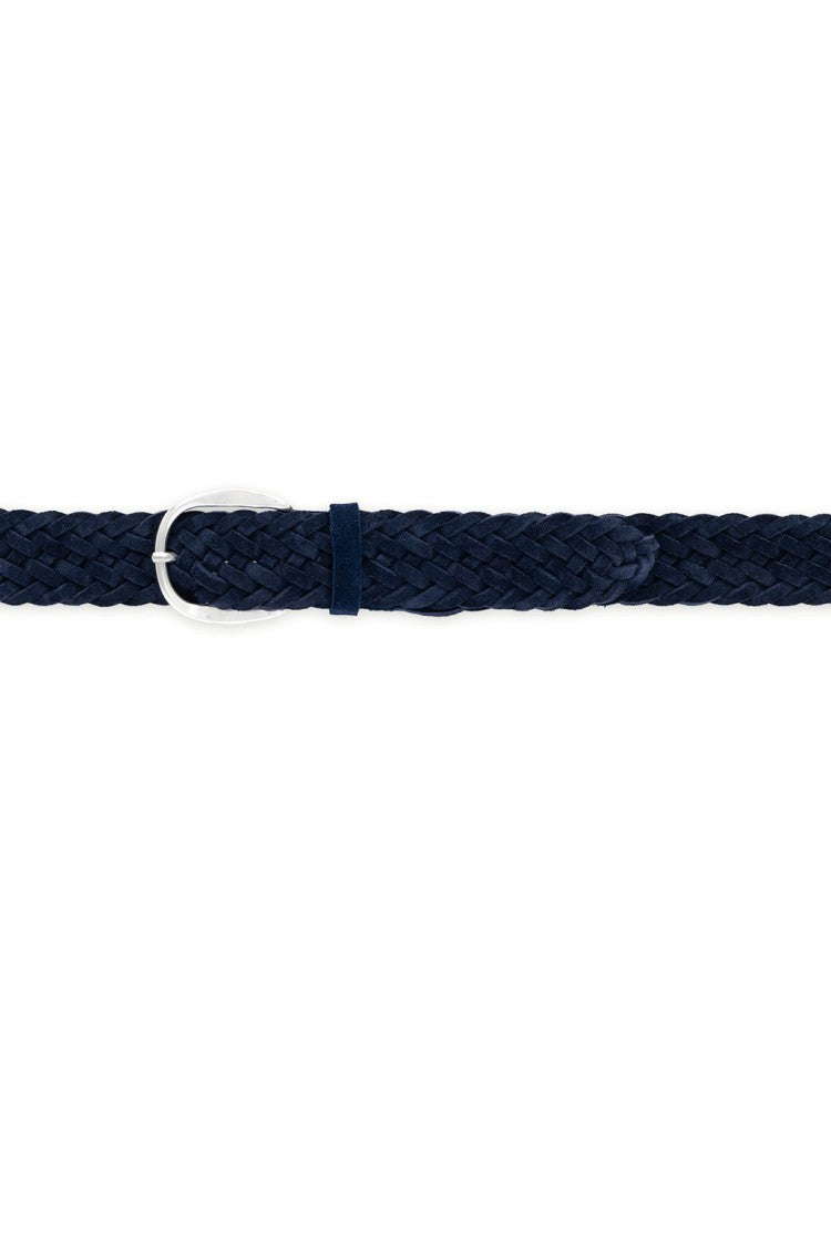 Orciani Plot Braided Suede Classic Belt