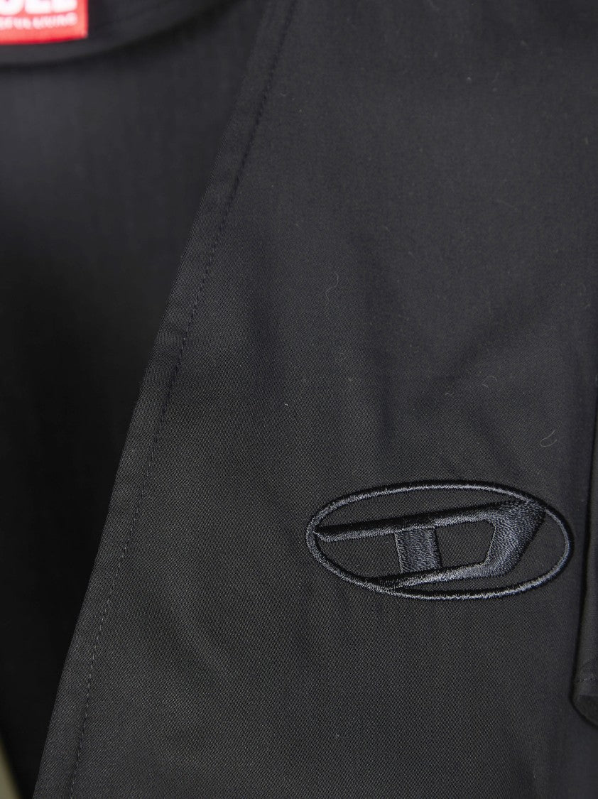 Diesel Flutter Sleeves Tie Belt Dress