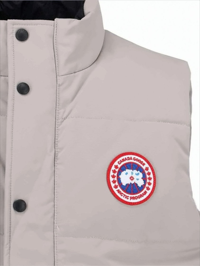 Canada Goose Padded Sleeveless Vest With High Collar