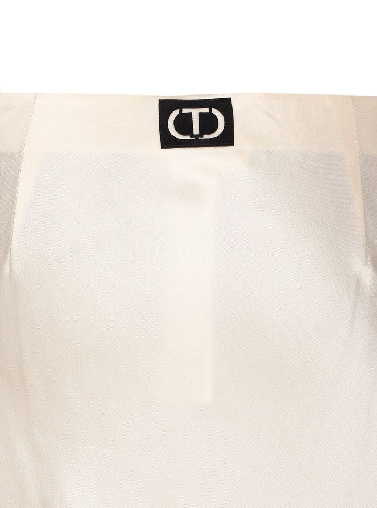 Twin-Set Satin Longuette Skirt