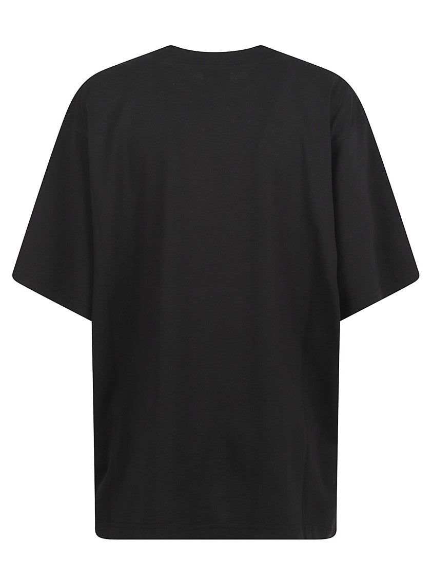 Balenciaga Short-Sleeved Graphic Print T-Shirt With Distressed Effect
