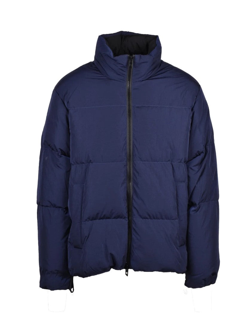 Diesel Blue Nylon Padded Down Jacket